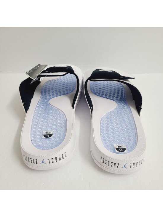 NEW Nike Jordan Hydro 11 Retro Slides Sandals FN2452-104 Size 15 White #1 main image 9